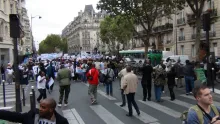Manifestation à Paris