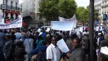 Manifestation à Paris