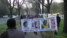 Marche de soutien à Victoire Ingabire