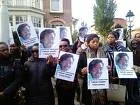 Rassemblement de soutien à Victoire Ingabire